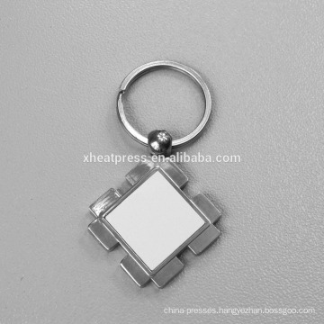 Alibaba Wholesale Metal sublimation blanks keychain